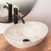 REA - Umywalka nablatowa SOFIA Light Stone